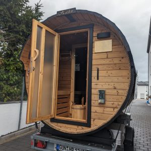 Mobile Fasssauna+Sauna-Renovierung